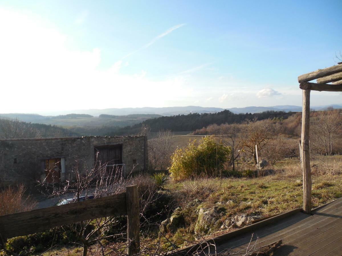 Les Gites Du Mazel Champis Exteriör bild